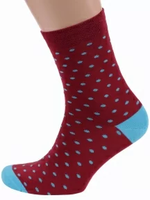 Носки unisex ХОХ FANTASY, XF-27, БОРДОВЫЕ