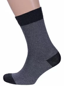 Мужские носки GRAND LINE, М-107, ГРАФИТ