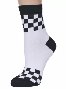 Женские носки ХОХ, G-3R1, БЕЛЫЕ