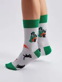 Носки St. Friday Socks Когда забыл закрыть окно (SPB-1008-02)
