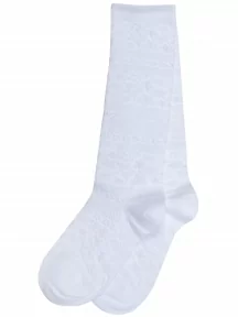 Комплект из 3 пар детских гольфов Гамма, 3-С460, БЕЛЫЕ, рис. 1