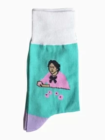 Носки unisex St. Friday Socks, tr0803, "Девочка с персиками"