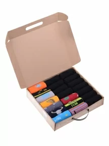 Набор из 20 пар мужских носков MSCLUB №М37, ВИМ20-37, микс "МЕКСИКА"