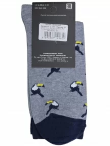 Мужские носки "Красная ветка", С-197, СЕРЫЕ