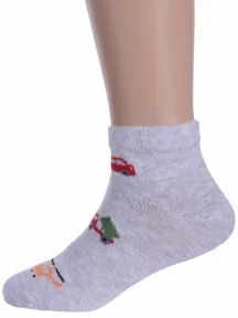 Детские укороченные носки Брестские (БЧК), 15С3085, рис. 4108 СВЕТЛО-СЕРЫЕ МЕЛАНЖ