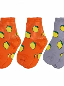 Комплект из 3 пар детских носков Альтаир, 3-А224, микс 1