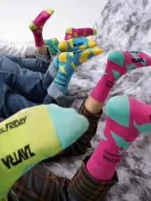 Носки unisex St. Friday Socks "Завтра найду работу" (627-3)