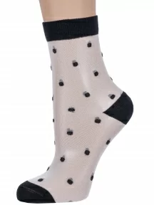 Женские носки "Борисоглебский трикотаж", 6С973, БЕЛЫЕ