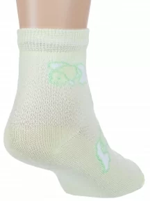 Детские носки "Борисоглебский трикотаж", 8С903, САЛАТОВЫЕ