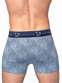 Мужские трусы-боксеры SD (by Salvador Dali), SD2055-1, ГОЛУБЫЕ