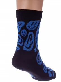 Детские носки Conte kids, 5С-11СП, рис. 635, ЧЕРНО-СИНИЕ