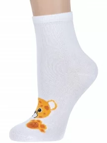 Детские носки "Красная ветка", С-2108, БЕЛЫЕ