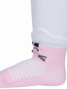 Детские носки "НАШЕ" Смоленской чулочной фабрики, 222С3, рис. 60, РОЗОВАЯ ДЫМКА №39