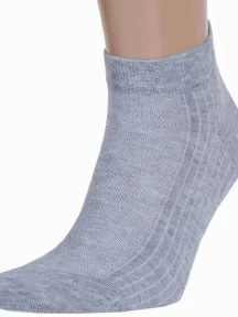 Мужские носки с сеточкой RuSocks (Орудьевский трикотаж), М3-23717, СЕРЫЕ