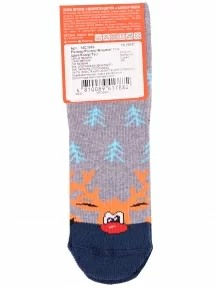 Детские махровые носки Брестские (БЧК), 14С3060, рис. 499, СЕРЫЕ МЕЛАНЖ