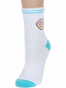 Женские носки "Борисоглебский трикотаж", 6С224, БЕЛЫЕ