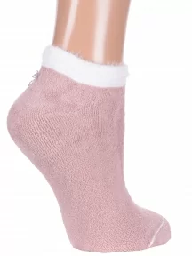 Женские махровые носки Hobby Line, Нжму1001, БЕЖЕВЫЕ
