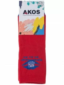 Детские носки Akos, CK41800 043, КРАСНЫЕ