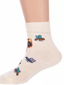 Детские носки Брестские (БЧК), 23С3053, рис. 1037, СВЕТЛО-ЖЕЛТЫЕ