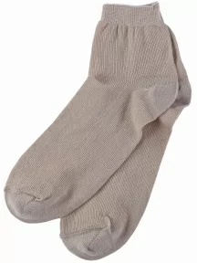 Детские носки из 100% хлопка "НАШЕ" Смоленской чулочной фабрики, С115, рис. 1, БЕЖЕВЫЕ №52-1