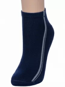 Женские носки с махровым следом LORENZline, С8М, СИНИЕ