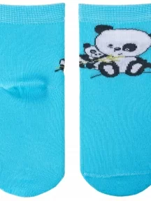 Детские носки "Носкофф" (АЛСУ), НД1, рис. 3687, СВЕТЛО-БИРЮЗОВЫЕ