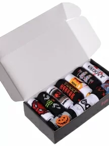 Набор из 10 пар носков MSCLUB №М18, ВИ10-НМ18, микс "Хоррор"