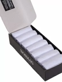 Набор из 7 пар мужских носков "Бизнес" (RuSocks / Орудьевский трикотаж), РуС-7, белые