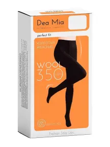 Женские колготки DEA MIA WOOL 350 (БЧК) Черный, nero (15C1472)