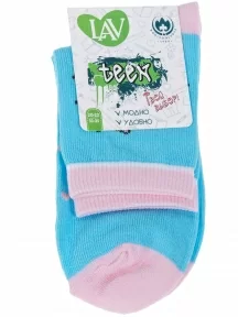Детские носки "Борисоглебский трикотаж", 8С226/2, БИРЮЗОВЫЕ