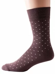 Мужские носки СТАНДАРТ-кэжуал "Челны Текстиль", L34-К1, КОРИЧНЕВЫЕ (без этикеток)