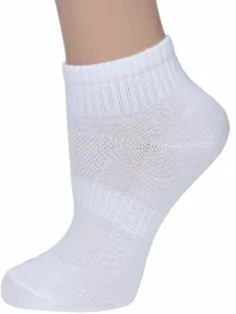 Детские спортивные носки "Борисоглебский трикотаж", 8С1802, БЕЛЫЕ