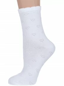 Детские носки RuSocks (Орудьевский трикотаж), Д3-13829Д, БЕЛЫЕ