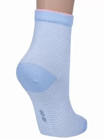 Детские носки LORENZline, Л105, ГОЛУБЫЕ в полоску