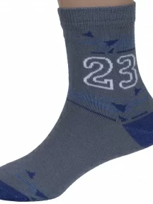 Комплект из 5 пар детских носков RuSocks (Орудьевский трикотаж) рис. 02, СЕРЫЕ (5-Д3-13499)