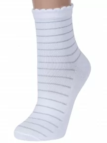 Женские носки "Красная ветка", С-1412, БЕЛЫЕ
