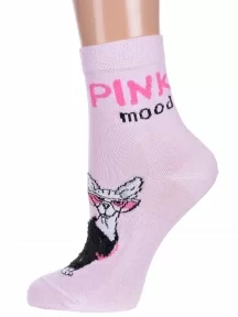 Женские носки Брестские (БЧК), 20С1133, рис. 586, БЛЕДНО-ЛАВАНДОВЫЕ