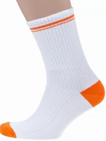 Мужские носки "Носкофф" (АЛСУ), НМ50, рис. 2884, ОРАНЖЕВЫЕ