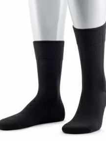 Мужские шерстяные носки Sergio Di Calze (PINGONS), 15SC10, ЧЕРНЫЕ