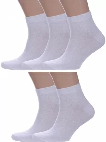 Комплект из 5 пар мужских носков Альтаир, 5-О214, СВЕТЛО-СЕРЫЕ