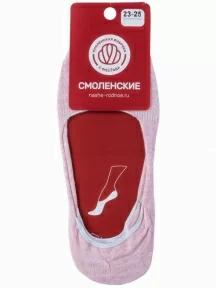 Женские подследники "НАШЕ" Смоленской чулочной фабрики, 412С1С, рис. 2, РОЗОВЫЕ МЕЛАНЖ №39-4