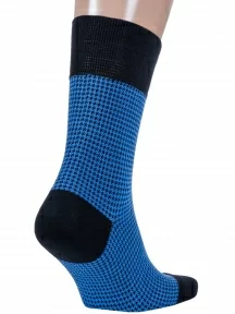 Мужские бамбуковые носки Sergio Di Calze (PINGONS), 17SC5, СИНИЕ