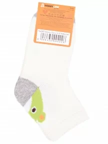 Детские носки Hobby Line, Ндх3567, КРЕМОВО-ЗЕЛЕНЫЕ