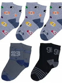 Комплект из 5 пар детских носков RuSocks (Орудьевский трикотаж), 5-Д3-13499, микс 8