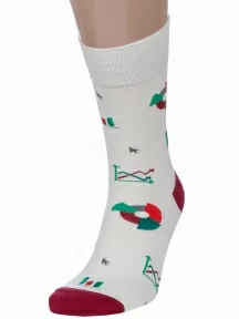 Мужские носки MSCLUB №М51, nm-588, КРЕМОВЫЕ