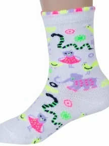 Детские носки "Красная ветка", С-1701, БЕЛЫЕ