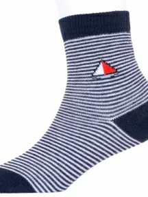 Детские носки RuSocks (Орудьевский трикотаж), Д-86, рис. 01, ТЕМНО-СИНИЕ