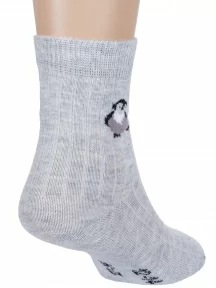 Детские носки RuSocks (Орудьевский трикотаж), Д3-130096М, рис. 02, СВЕТЛО-СЕРЫЕ