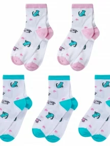 Комплект из 5 пар детских носков LORENZLine, 5-Л98, микс 6
