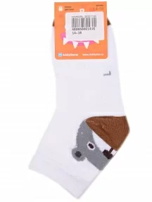 Детские носки Hobby Line, Ндх3567, БЕЛО-СЕРЫЕ